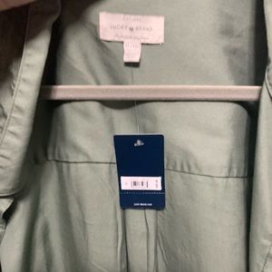 Lucky brand green button down. XL brand new with tags